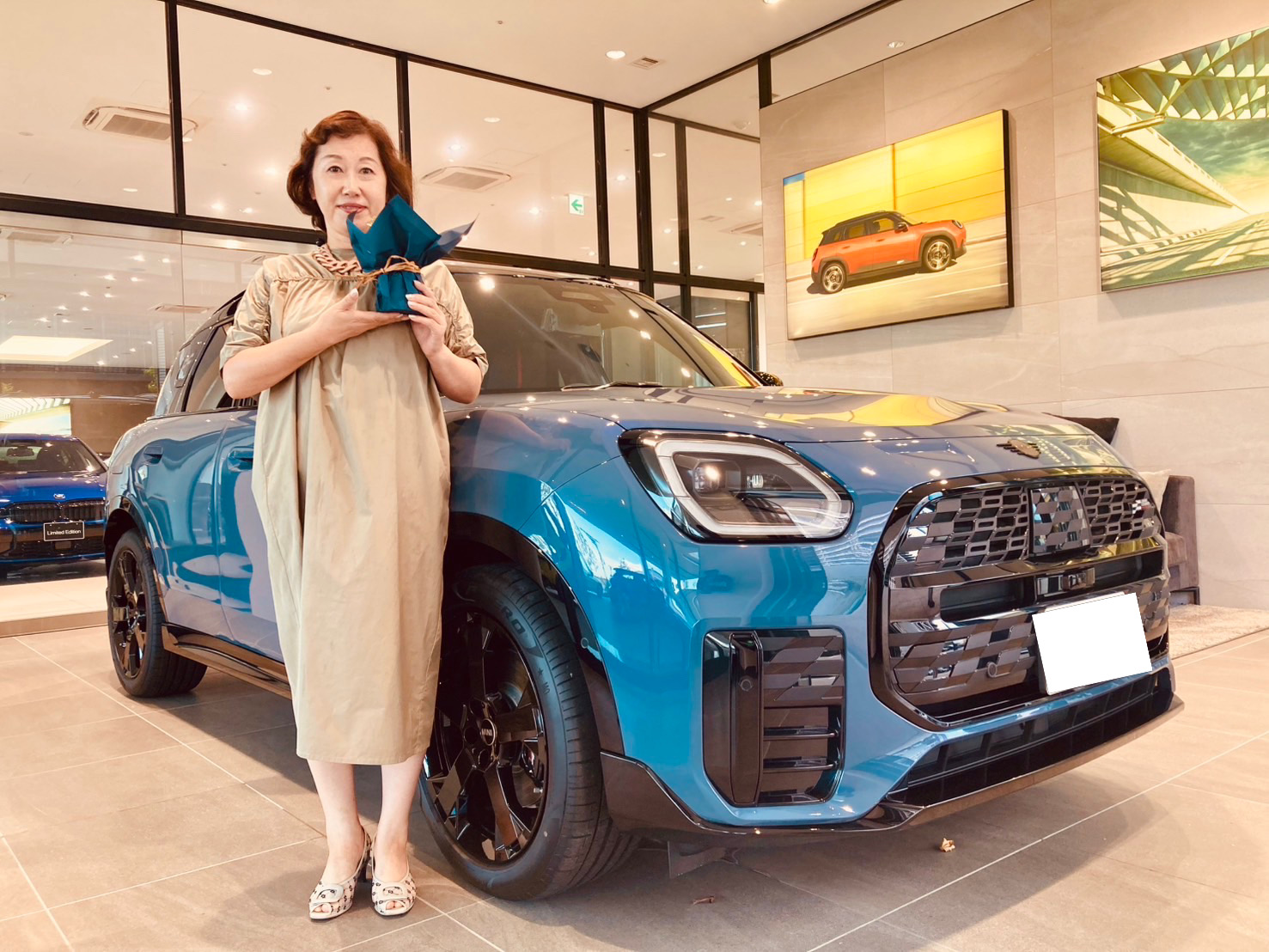 ≪限定車≫ MINI COUNTRYMAN D 【スレート・ブルー】ご納車 | MINI